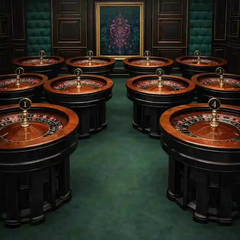 Instant Roulette Casino Game Interface